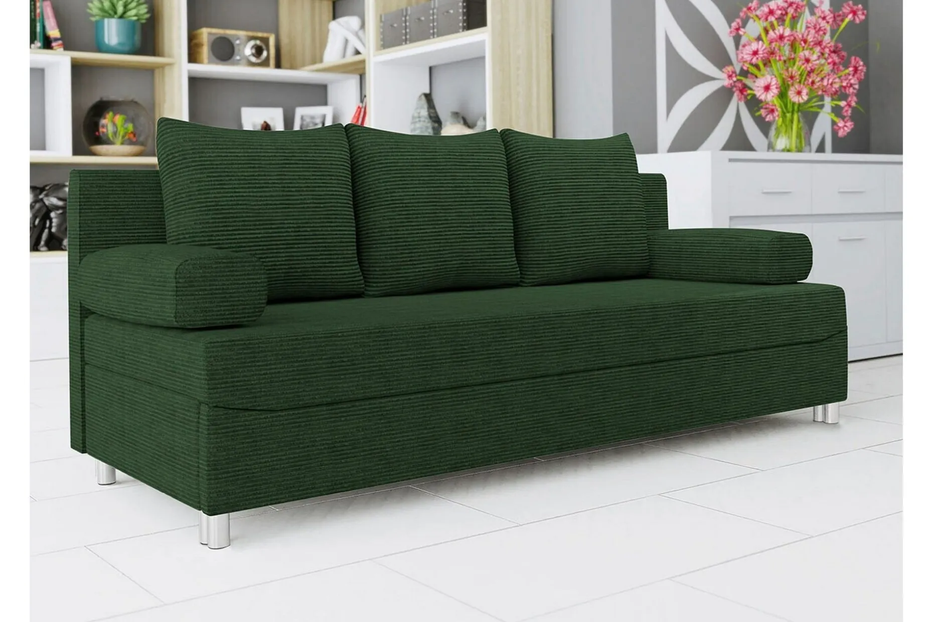 Kintore 2-sits Bäddsoffa Dark green