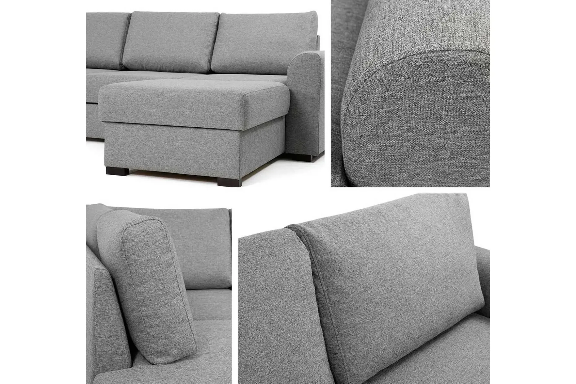 Kintore 6-sits Hörnbäddsoffa Beige/Light beige
