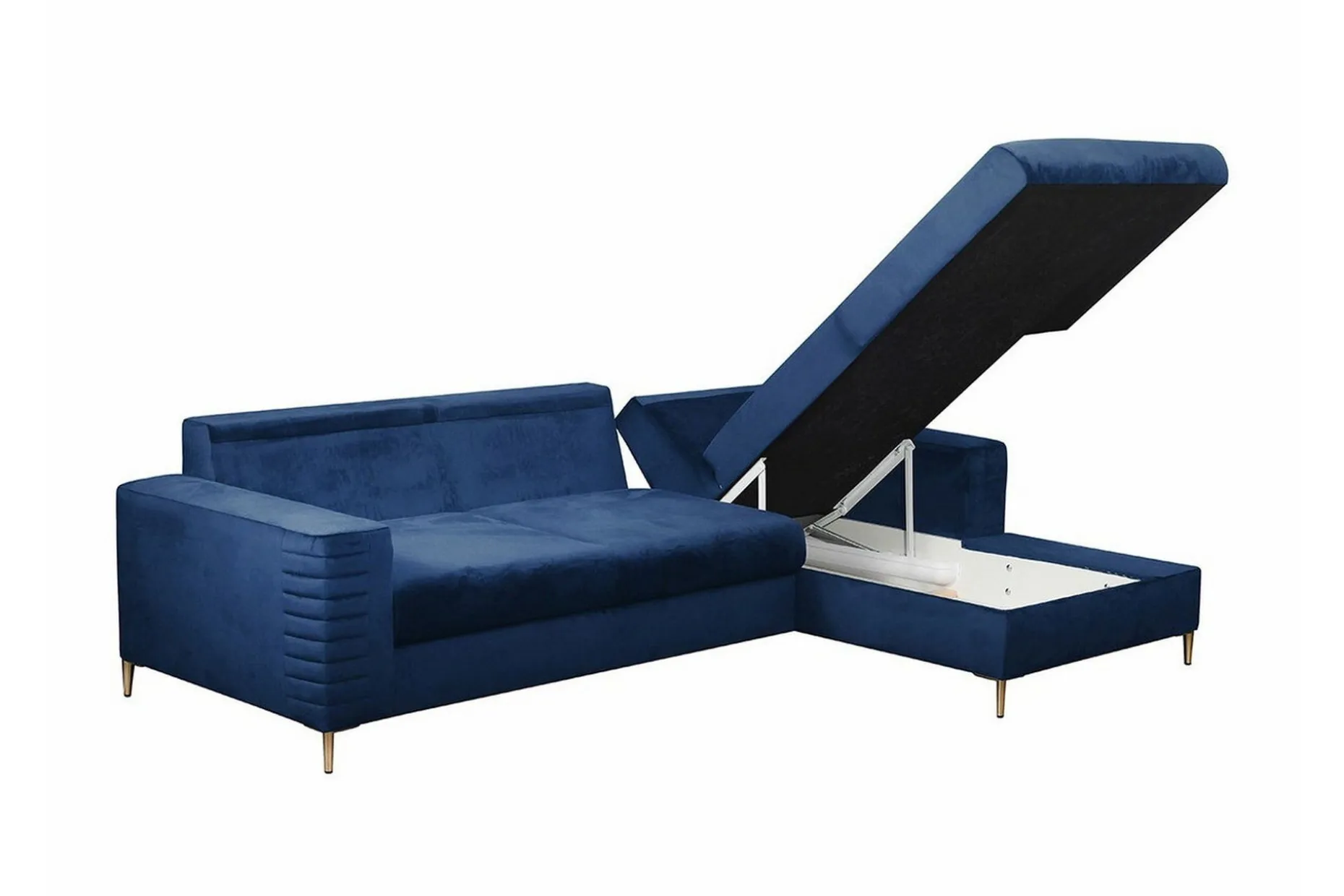 Kintore 3-sits Hörnbäddsoffa Yellow