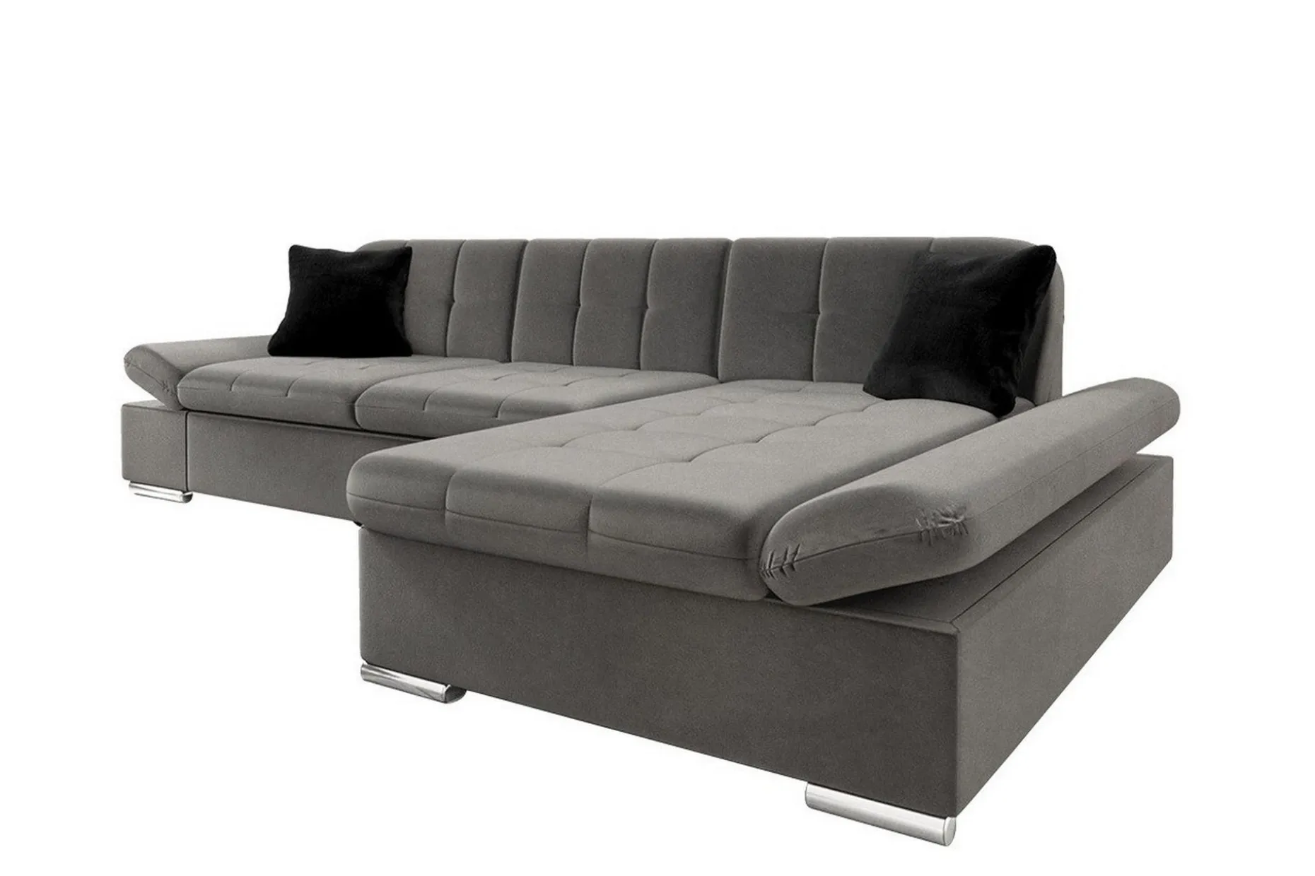 Kintore 3-sits Hörnsoffa Grey-brown