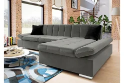Kintore 3-sits Hörnsoffa Grey-brown