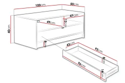 Kintore Sofabord 50 cm