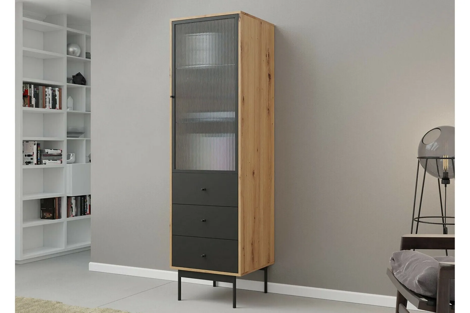 Kintore Vitrineskap 180 cm