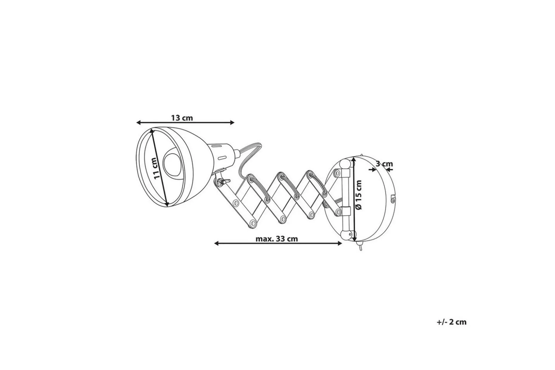 Klarve Vegglampe E14