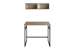 Klingbo Skrivebord 90 cm med Oppbevaring Vegghylle