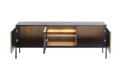 Klinkerville TV-benk med Belysning 39 cm dyp 56 cm bred