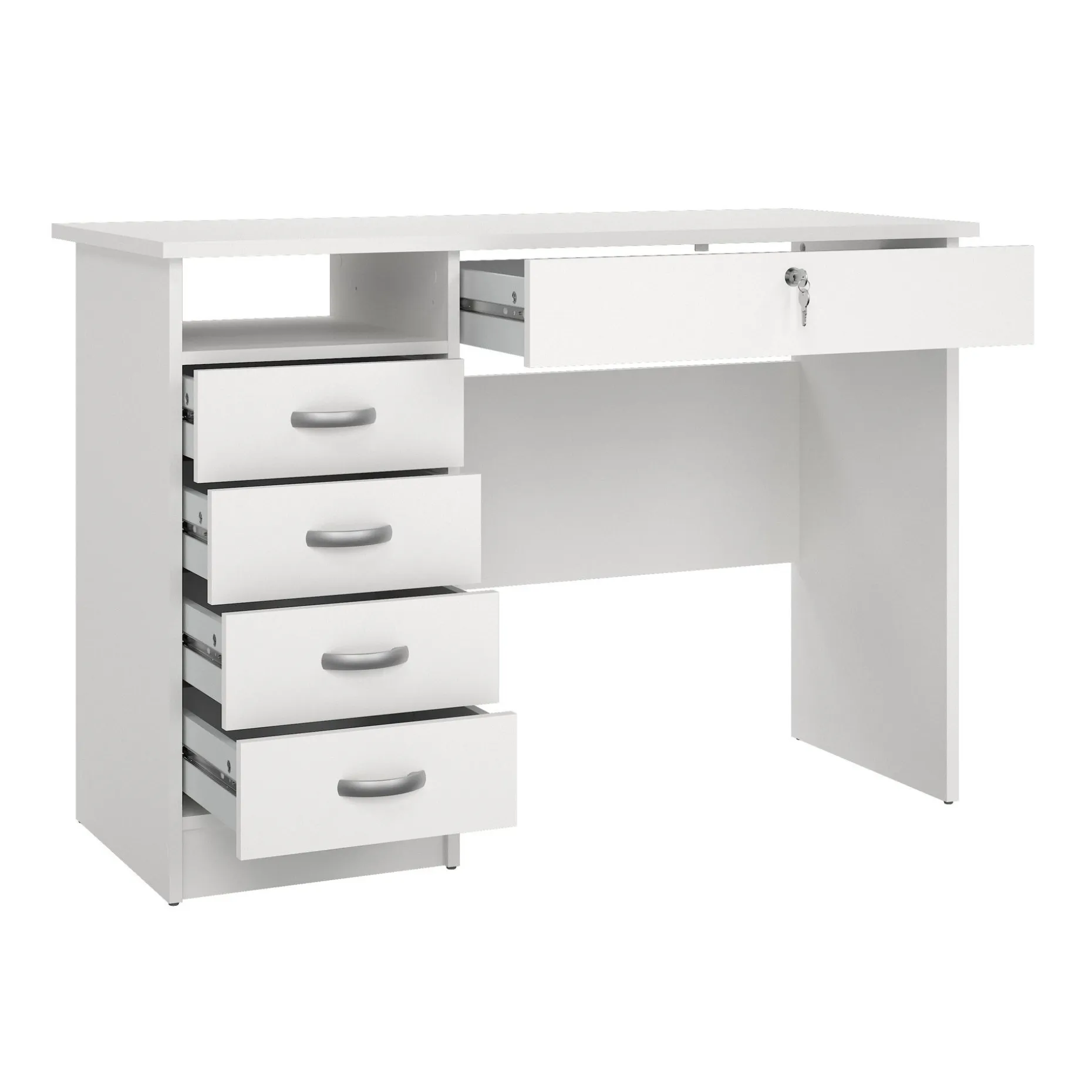 Klintberg Skrivebord med 5 skuffer 109x48x76 cm