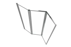 Knutby Badekarvegg 125x143 cm