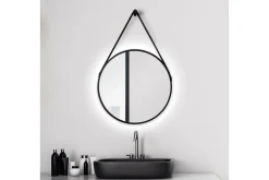 Knutby Speil 50 cm Rund LED-Lys