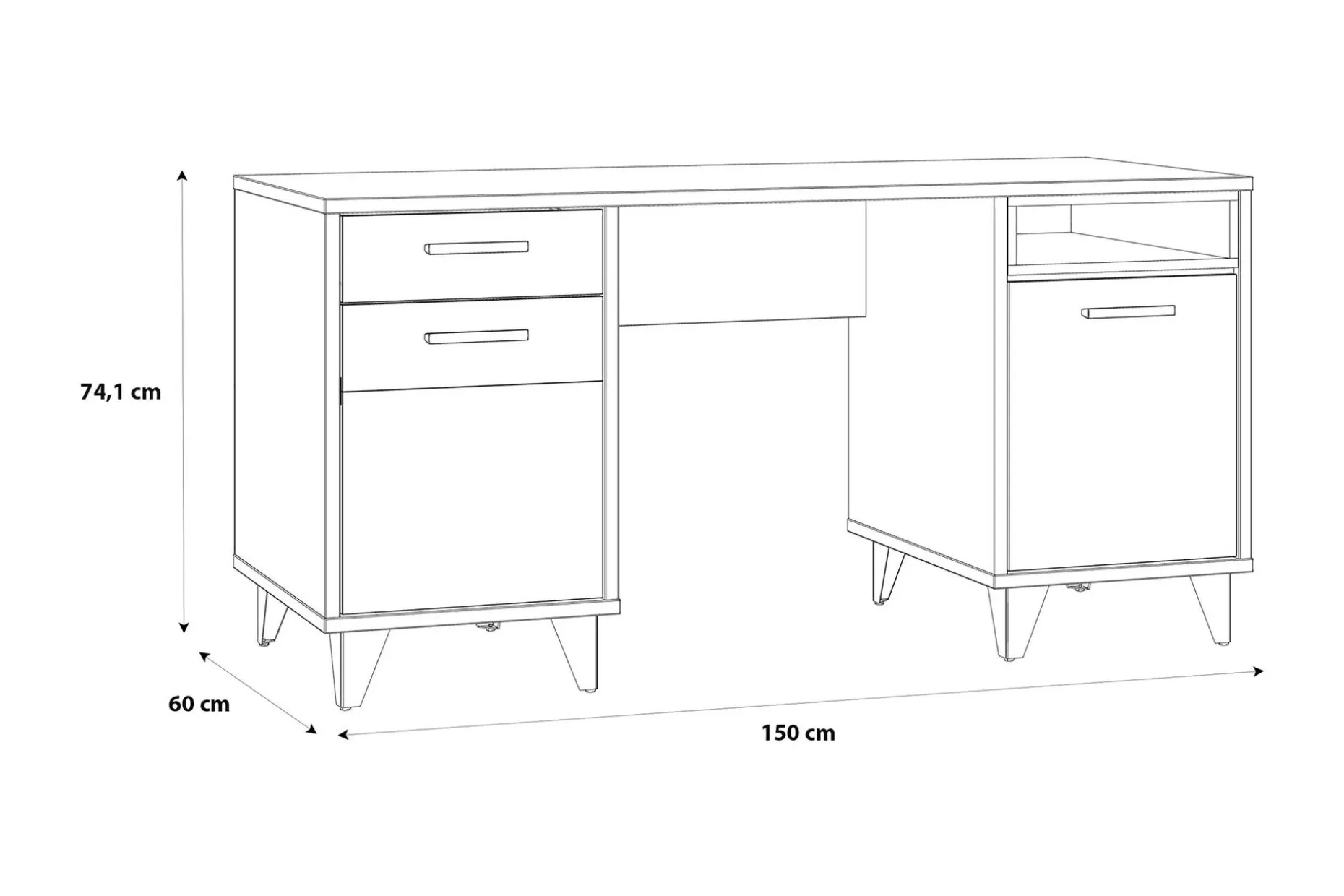 Kocherinovo Skrivebord 150 cm