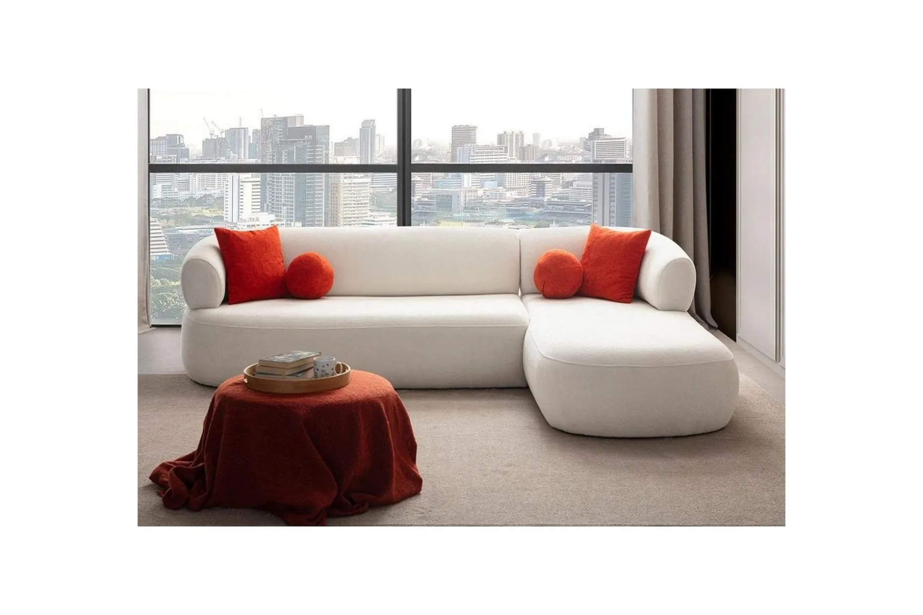 Kollumber Sofa med divan 3-seter