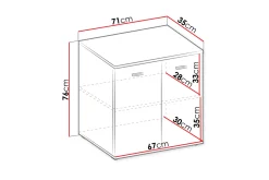 Kommode 71 cm