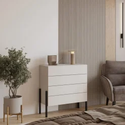 Kommode Jukon S med 4 skuffer