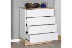 Kommode Matul Eik / Hvit