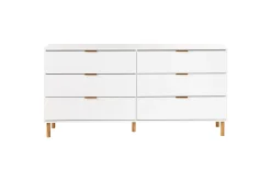 Kommode Walpole Hvit, gull