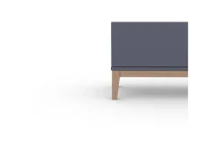 Konsollbord Loft24 Høyskap Pelle Grå/Wotan Eik Grå