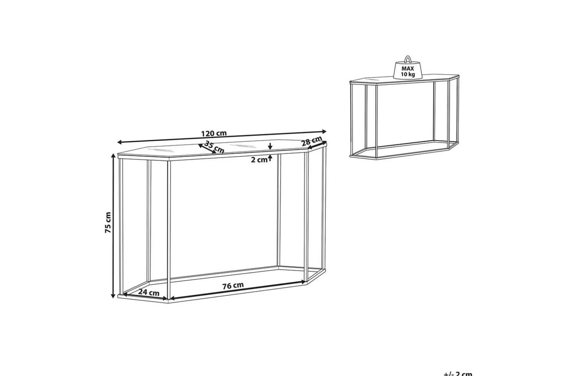 Konsollbord Perrin