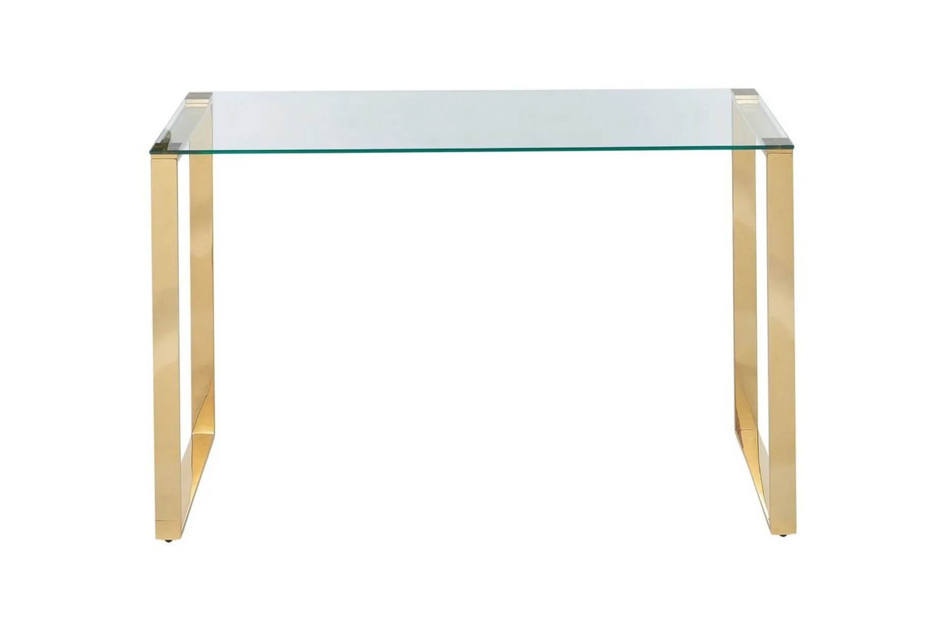 Konsollbord Tilon Transparent, gull
