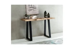 Konsollbord Wohnling Gaya heltre landlig stil med trekantet kant