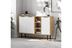 Konsoll Schmida Sudamal Eik / Hvit