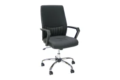 Kontorstol ANGELO 58x59x97-105cm svart
