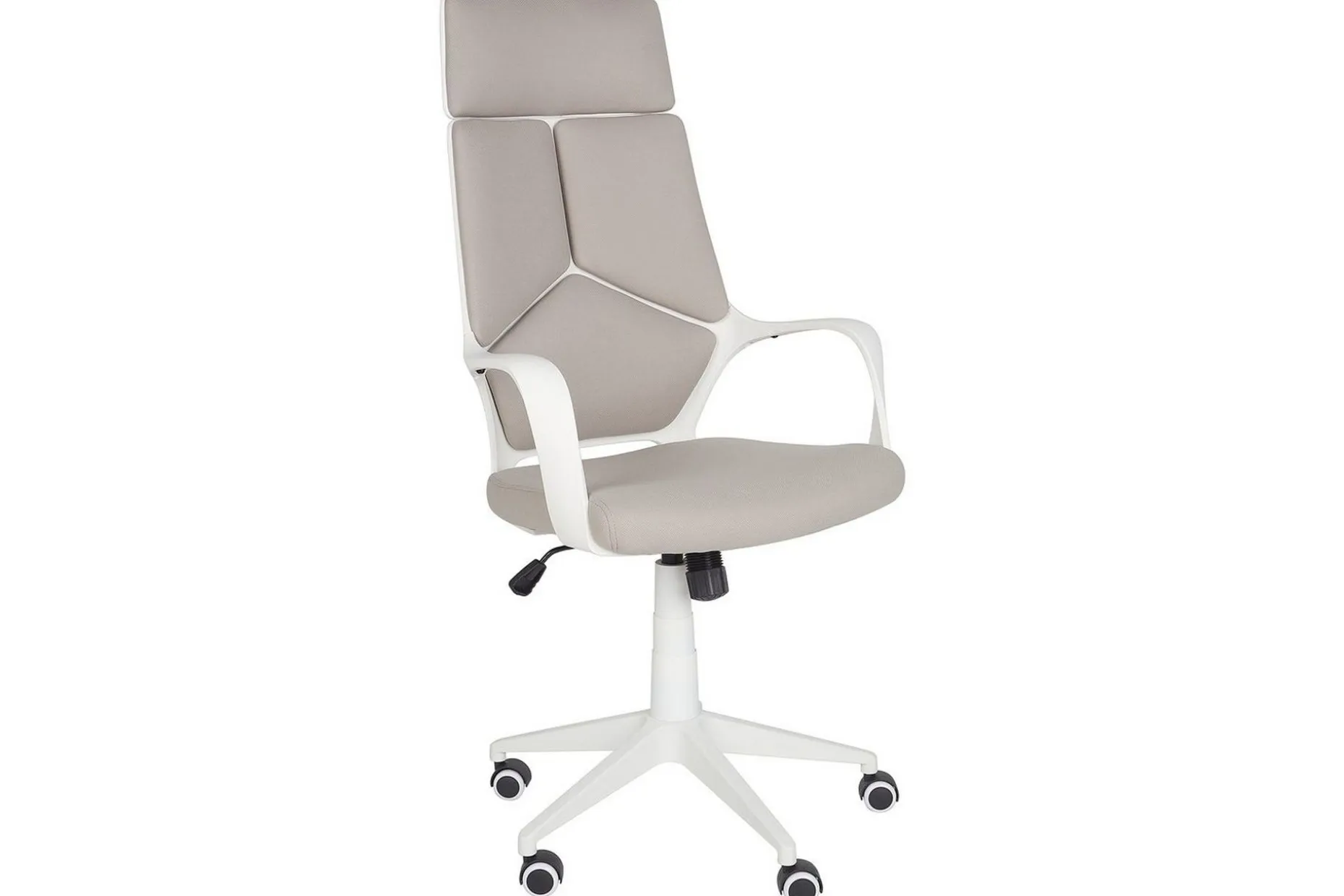 Kontorstol Delight Taupe/hvit