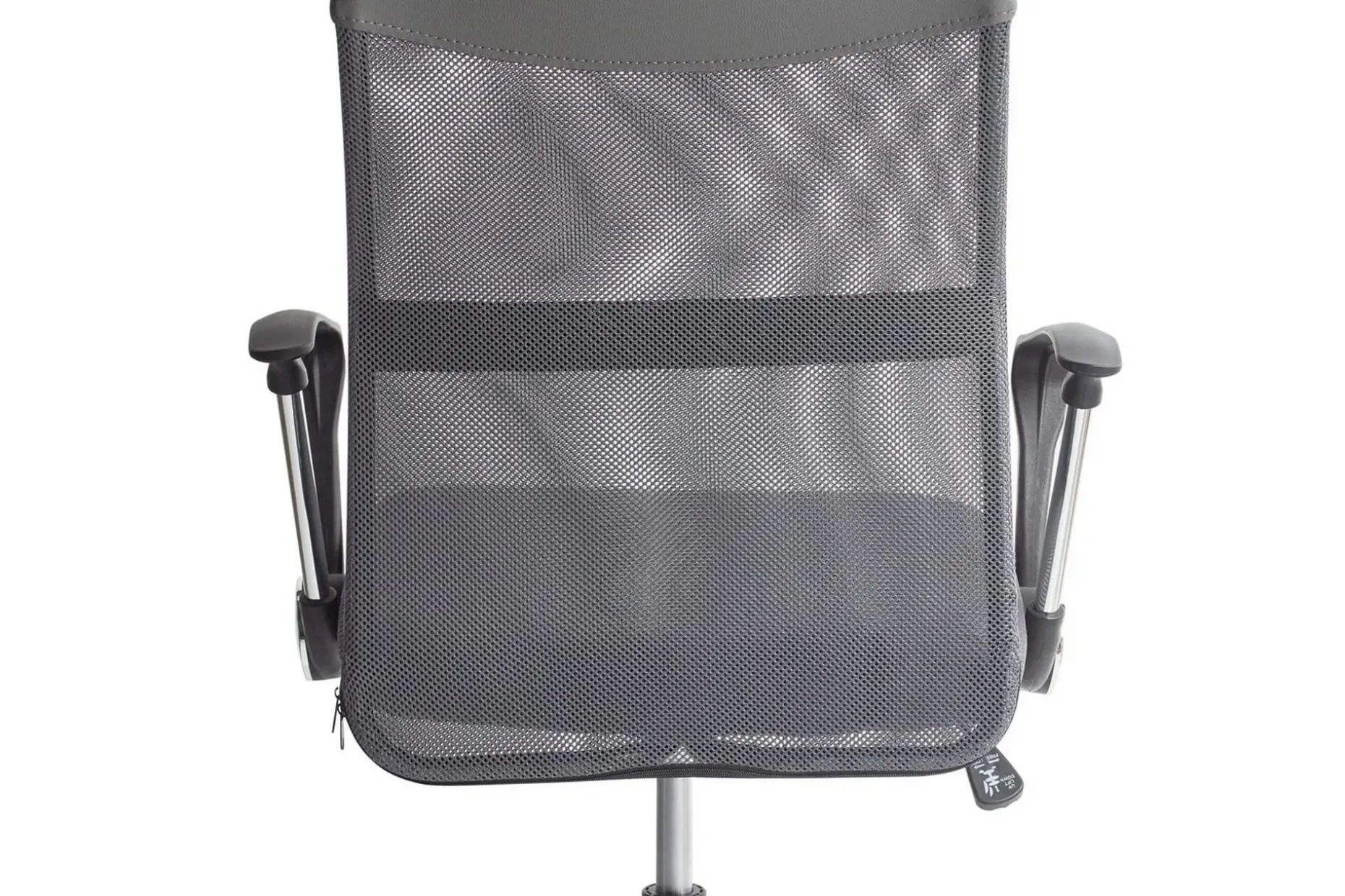 Kontorstol Design Grå/svart/sølv