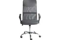 Kontorstol Design Grå/svart/sølv