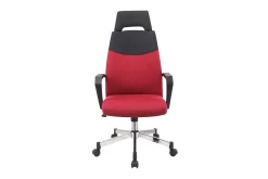 Kontorstol DOMINIC 58x59xH1135-121 rød / svart