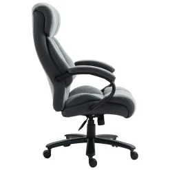 Kontorstol HOME4YOU Malone XXL Grå
