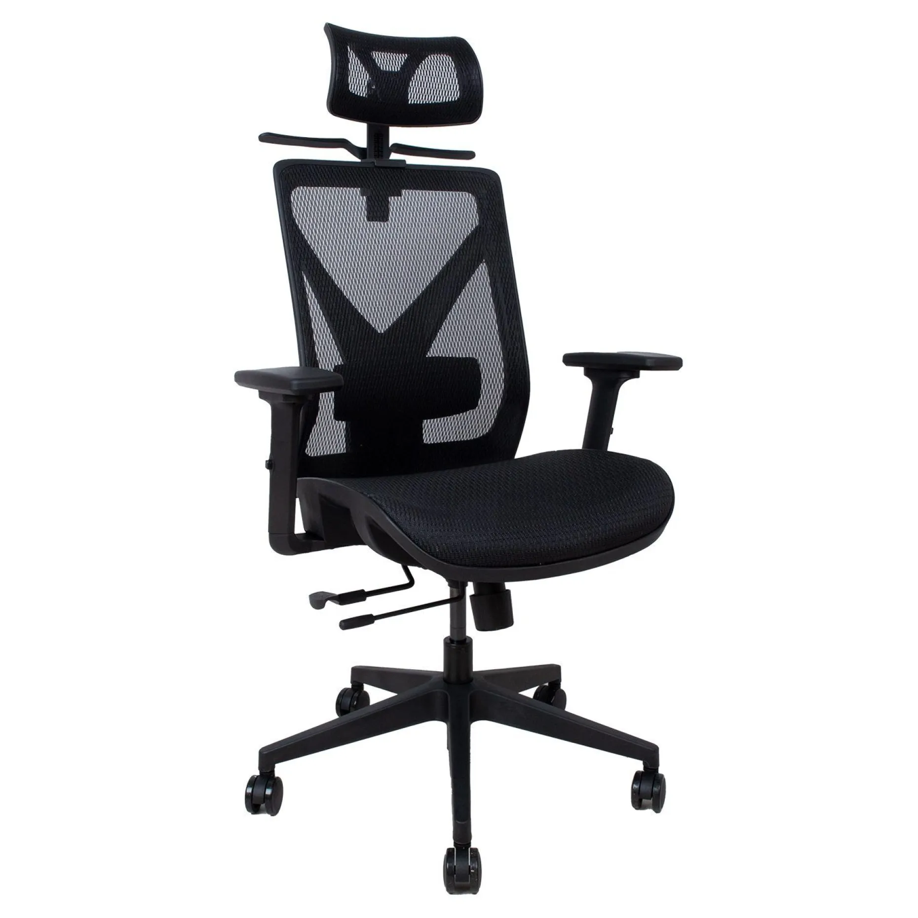 Kontorstol HOME4YOU Mike Svart mesh