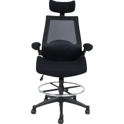 Kontorstol HOME4YOU Miller High Svart