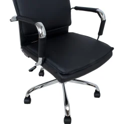 Kontorstol HOME4YOU Ultra 106,5–116,5 cm Svart