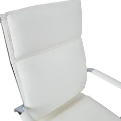 Kontorstol HOME4YOU Ultra 54,5x60x106,5-116,5 cm hvit
