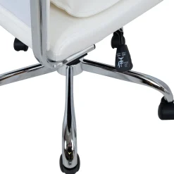 Kontorstol HOME4YOU Ultra 54,5x60x106,5-116,5 cm hvit