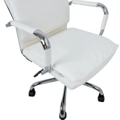 Kontorstol HOME4YOU Ultra 54,5x60x106,5-116,5 cm hvit