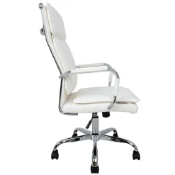 Kontorstol HOME4YOU Ultra 54,5x60x106,5-116,5 cm hvit