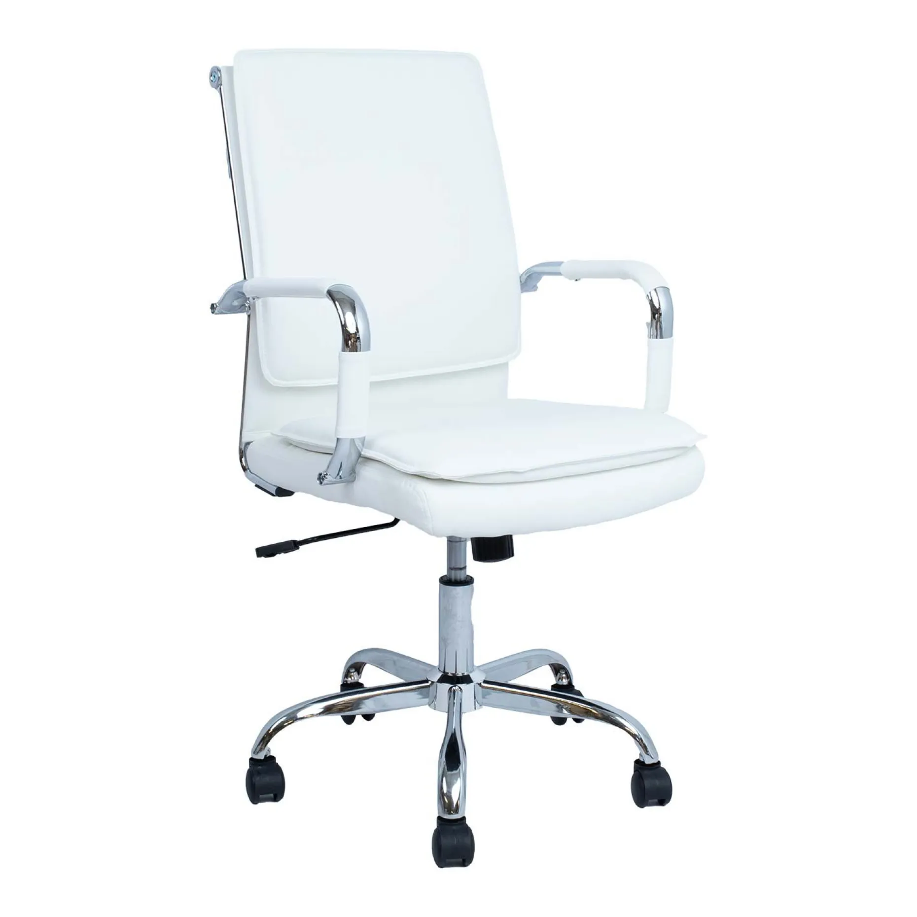 Kontorstol HOME4YOU Ultra 54,5x63x94–104 cm Hvit
