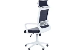 Kontorstol Leader Svart/Hvit