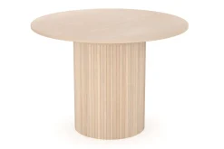 Kopparbo Lys Rundt Spisebord 106 cm Utvidbart med tilleggsplate