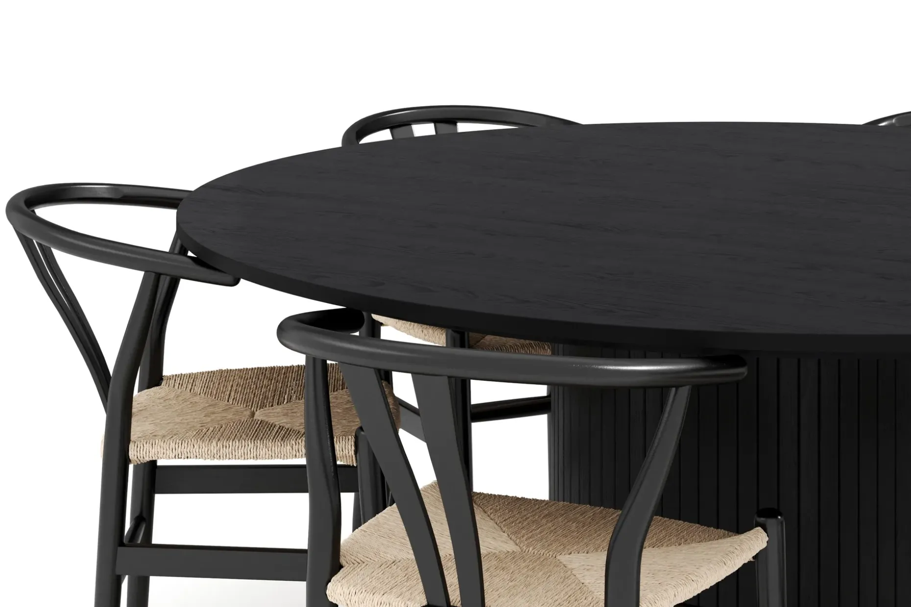 Kopparbo Matgruppe 180 cm med 6 Dastoori Spisestol