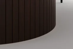 Kopparbo Rundt Spisebord 180 cm med 6 Sawako Stoler