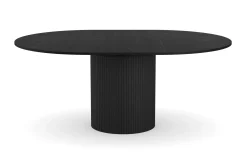 Kopparbo Rundt Spisebord 130 cm Utvidbart med tilleggsplate