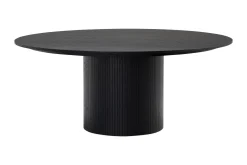 Kopparbo Rundt Stort Spisebord 180 cm med 4 Sawako Stoler