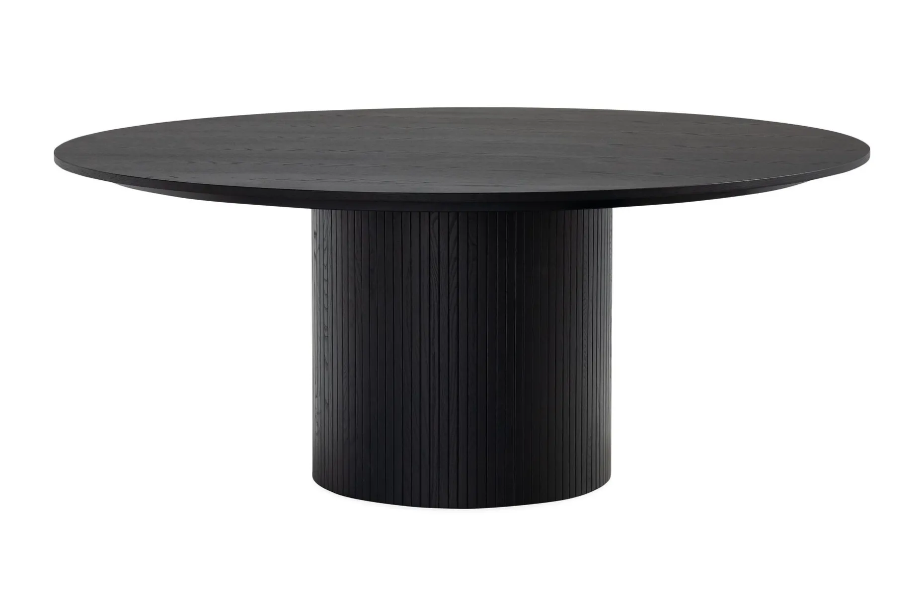 Kopparbo Rundt Stort Spisebord 180 cm med 4 Sawako Stoler