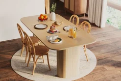 Kopparbo Spisebord Lyst tre Rektangulært 200 cm