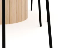 Kopparbo Spisegruppe 106 cm Forlengbar med 4 Gemmiano Spisestoler