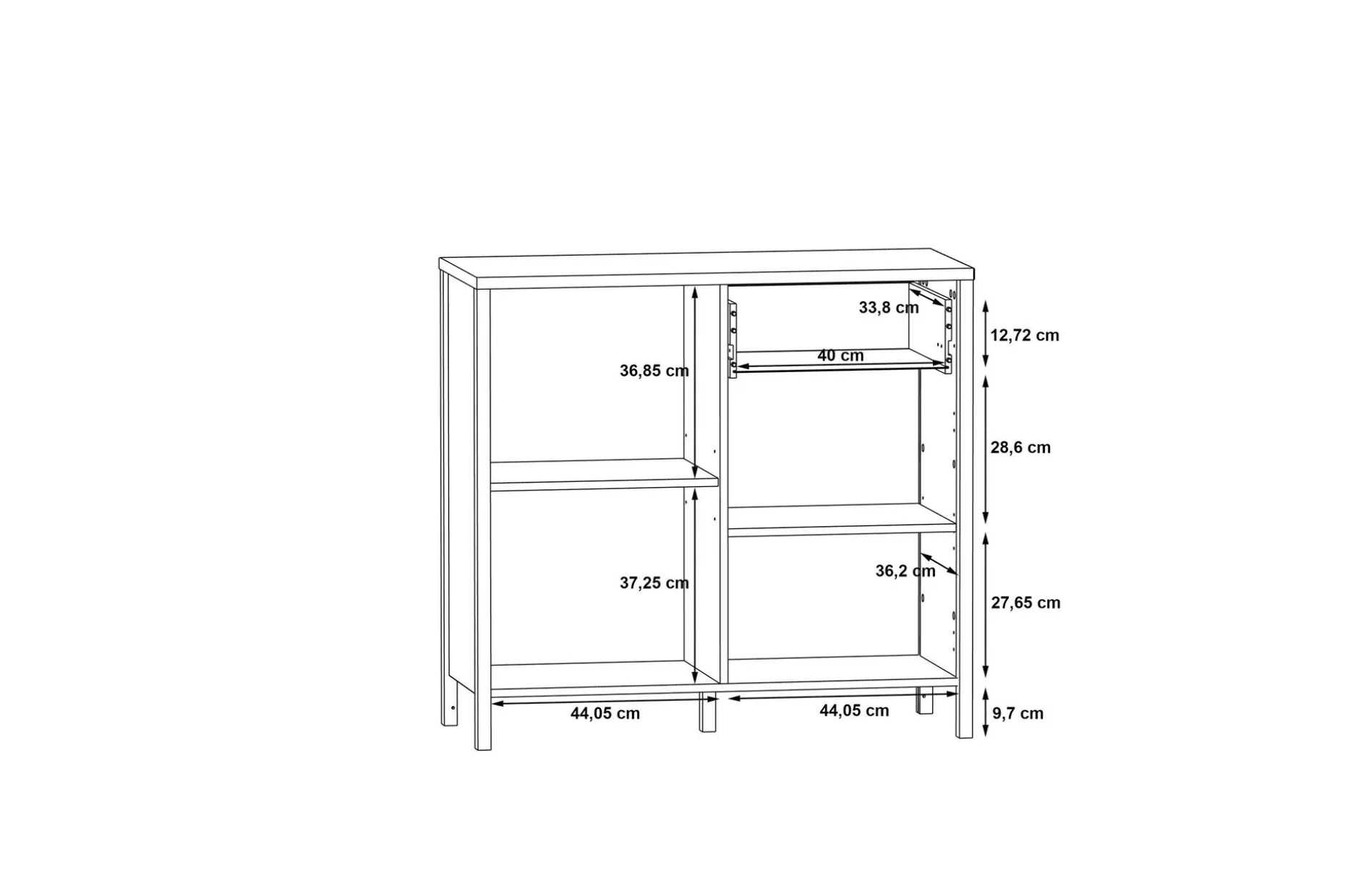Koufalia Kommode 40x95 cm