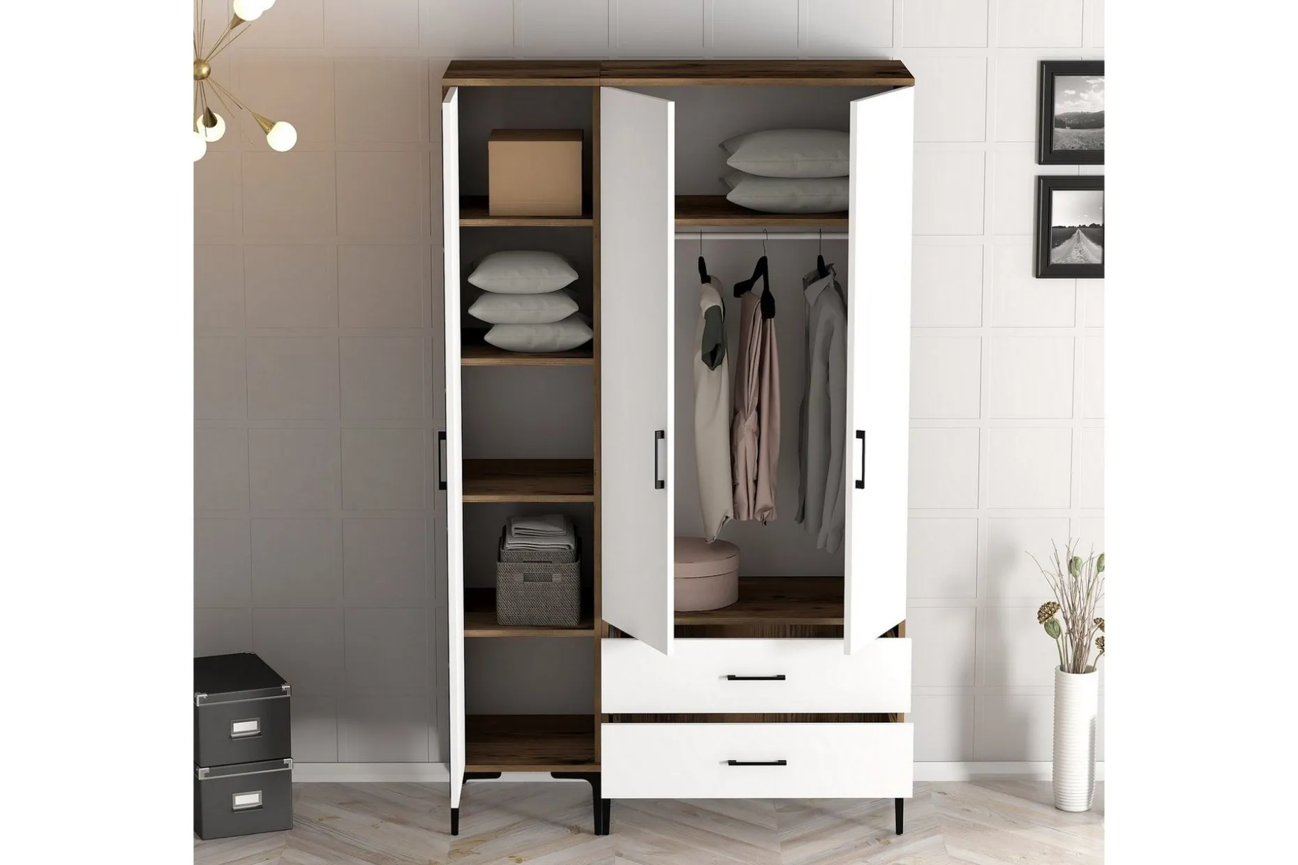 Kumsal Garderobe 120 cm