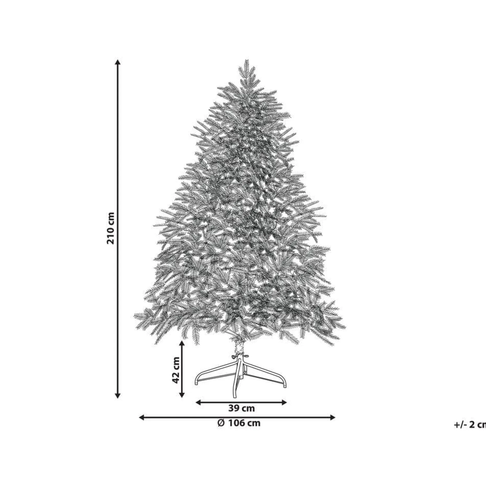 Kunstig Juletre Fiddle
